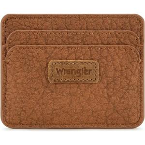 image:imageMontana West Wrangler Credit Card Holder for Women Wallet Card Case Small Ladies Female Pocket WalletBrown