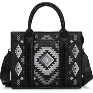image:imageWrangler Tote Bag for Women Western Purse and Aztec Satchel HandbagAztec Black