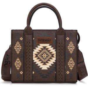 image:imageWrangler Tote Bag for Women Western Purse and Aztec Satchel HandbagAztec Coffee