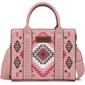 image:imageWrangler Tote Bag for Women Western Purse and Aztec Satchel HandbagAztec Pink