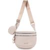 image:imageMontana West Crossbody Bags for Women Large Bum Bag Sling Belt Purse Fanny Packs with Adjustable Wide StrapBeige
