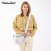 image:imageMontana West Crossbody Bags for Women Large Bum Bag Sling Belt Purse Fanny Packs with Adjustable Wide Strapsilver
