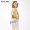 image:imageMontana West Crossbody Bags for Women Large Bum Bag Sling Belt Purse Fanny Packs with Adjustable Wide Strapsilver