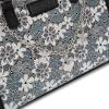 image:imageWrangler Medium Tote Bag for Women Lace Crossbody Top Handle Handbags Ladies Satchel Elegant Purse for Wedding GiftBlack
