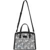 image:imageWrangler Medium Tote Bag for Women Lace Crossbody Top Handle Handbags Ladies Satchel Elegant Purse for Wedding GiftBlack