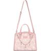 image:imageWrangler Medium Tote Bag for Women Lace Crossbody Top Handle Handbags Ladies Satchel Elegant Purse for Wedding GiftPink