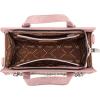 image:imageWrangler Medium Tote Bag for Women Lace Crossbody Top Handle Handbags Ladies Satchel Elegant Purse for Wedding GiftPink