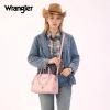 image:imageWrangler Medium Tote Bag for Women Lace Crossbody Top Handle Handbags Ladies Satchel Elegant Purse for Wedding GiftPink