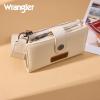 image:imageX Wrangler Womens Wallet Small Rfid Blocking Wristlet Wallets Cute Bifold Ladies Wallet with Zipper PocketBeige