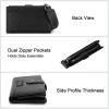 image:imageX Wrangler Womens Wallet Small Rfid Blocking Wristlet Wallets Cute Bifold Ladies Wallet with Zipper PocketBlack