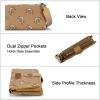 image:imageX Wrangler Womens Wallet Small Rfid Blocking Wristlet Wallets Cute Bifold Ladies Wallet with Zipper PocketDarkbrown