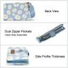 image:imageX Wrangler Womens Wallet Small Rfid Blocking Wristlet Wallets Cute Bifold Ladies Wallet with Zipper PocketFlowerjean