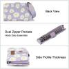 image:imageX Wrangler Womens Wallet Small Rfid Blocking Wristlet Wallets Cute Bifold Ladies Wallet with Zipper PocketFlowerpurple