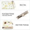image:imageX Wrangler Womens Wallet Small Rfid Blocking Wristlet Wallets Cute Bifold Ladies Wallet with Zipper PocketFlowertan