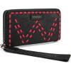 image:imageMontana West Wrangler Wristlet Wallets for Women Clutch Purse Retro Western Style Card Holder with RFID WG449W130CFBlack