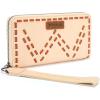 image:imageMontana West Wrangler Wristlet Wallets for Women Clutch Purse Retro Western Style Card Holder with RFID WG449W130CFTan