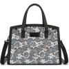image:imageWrangler Medium Tote Bag for Women Lace Crossbody Top Handle Handbags Ladies Satchel Elegant Purse for Wedding GiftBlack