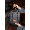 image:imageWrangler Embossed Crossbody Purse for Women Top Handle Fringe Handbags and Western Mini ToteAngel Black