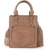 image:imageWrangler Embossed Crossbody Purse for Women Top Handle Fringe Handbags and Western Mini ToteAngel Khahi