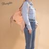 image:imageWrangler Fringe Suede Hobo Bag for Women Leather Western Fringe Purse Tassel Hippie Shoulder BagDark Pink