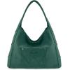 image:imageWrangler Fringe Suede Hobo Bag for Women Leather Western Fringe Purse Tassel Hippie Shoulder BagTurquoise