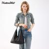 image:imageMontana West Hobo Bag Purses for Women Slouchy Soft Shoulder Handbags Tote with PouchBlack