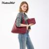 image:imageMontana West Hobo Bag Purses for Women Slouchy Soft Shoulder Handbags Tote with PouchBurgundy