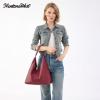 image:imageMontana West Hobo Bag Purses for Women Slouchy Soft Shoulder Handbags Tote with PouchBurgundy