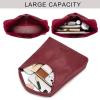 image:imageMontana West Hobo Bag Purses for Women Slouchy Soft Shoulder Handbags Tote with PouchBurgundy