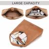 image:imageMontana West Hobo Bag Purses for Women Slouchy Soft Shoulder Handbags Tote with PouchCognac Brown