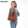 image:imageMontana West Hobo Bag Purses for Women Slouchy Soft Shoulder Handbags Tote with PouchFlower Cutout Brown