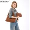 image:imageMontana West Hobo Bag Purses for Women Slouchy Soft Shoulder Handbags Tote with PouchFlower Cutout Brown