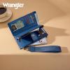 image:imageMontana West X Wrangler Wristlet Wallet Purple Daisy Floral Wallet Card Cases amp Money Organizers Large Capacity Bifold Wallets Ladies Female Travel Clutch Wallets with ID WindowDaisyNavy Blue