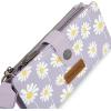 image:imageMontana West X Wrangler Wristlet Wallet Purple Daisy Floral Wallet Card Cases amp Money Organizers Large Capacity Bifold Wallets Ladies Female Travel Clutch Wallets with ID WindowDaisyPurple
