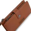 image:imageMontana West X Wrangler Wristlet Wallet Purple Daisy Floral Wallet Card Cases amp Money Organizers Large Capacity Bifold Wallets Ladies Female Travel Clutch Wallets with ID WindowBrown