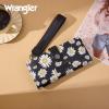 image:imageMontana West X Wrangler Wristlet Wallet Purple Daisy Floral Wallet Card Cases amp Money Organizers Large Capacity Bifold Wallets Ladies Female Travel Clutch Wallets with ID WindowDaisyBlack