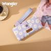 image:imageMontana West X Wrangler Wristlet Wallet Purple Daisy Floral Wallet Card Cases amp Money Organizers Large Capacity Bifold Wallets Ladies Female Travel Clutch Wallets with ID WindowDaisyPurple