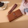 image:imageMontana West X Wrangler Wristlet Wallet Purple Daisy Floral Wallet Card Cases amp Money Organizers Large Capacity Bifold Wallets Ladies Female Travel Clutch Wallets with ID WindowBrown