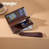image:imageMontana West X Wrangler Wristlet Wallet Purple Daisy Floral Wallet Card Cases amp Money Organizers Large Capacity Bifold Wallets Ladies Female Travel Clutch Wallets with ID WindowCoffee