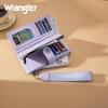 image:imageMontana West X Wrangler Wristlet Wallet Purple Daisy Floral Wallet Card Cases amp Money Organizers Large Capacity Bifold Wallets Ladies Female Travel Clutch Wallets with ID WindowDaisyPurple