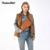 image:imageMontana West Crossbody Bag for Women with Dual Zipper Pockets Bum Bag Fanny Packs Sling Chest Purse with Wide Adjustable Strap Lightweight Everyday TravelCognac