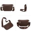 image:imageMontana West Crossbody Bag for Women with Dual Zipper Pockets Bum Bag Fanny Packs Sling Chest Purse with Wide Adjustable Strap Lightweight Everyday TravelChocolate