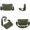 image:imageMontana West Crossbody Bag for Women with Dual Zipper Pockets Bum Bag Fanny Packs Sling Chest Purse with Wide Adjustable Strap Lightweight Everyday TravelGreen