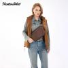 image:imageMontana West Crossbody Bag for Women with Dual Zipper Pockets Bum Bag Fanny Packs Sling Chest Purse with Wide Adjustable Strap Lightweight Everyday TravelChocolate