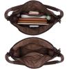 image:imageMontana West Hobo Bags for Women Slouchy Shoulder Handbags Ultra Soft Vegan Leather Ladies Crossbody Purse With ZipperCoffee
