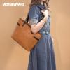image:imageMontana West Minimalist Tote Bag for Women handbags Elegant Top Handle Satchel Purse EverydayAmber Brown