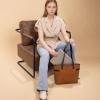image:imageMontana West Minimalist Tote Bag for Women handbags Elegant Top Handle Satchel Purse EverydayAmber Brown