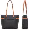 image:imageMontana West Minimalist Tote Bag for Women handbags Elegant Top Handle Satchel Purse EverydayCool Black