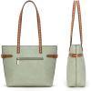 image:imageMontana West Minimalist Tote Bag for Women handbags Elegant Top Handle Satchel Purse EverydayGreen Mist