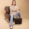 image:imageMontana West Minimalist Tote Bag for Women handbags Elegant Top Handle Satchel Purse EverydayIrish Coffee
